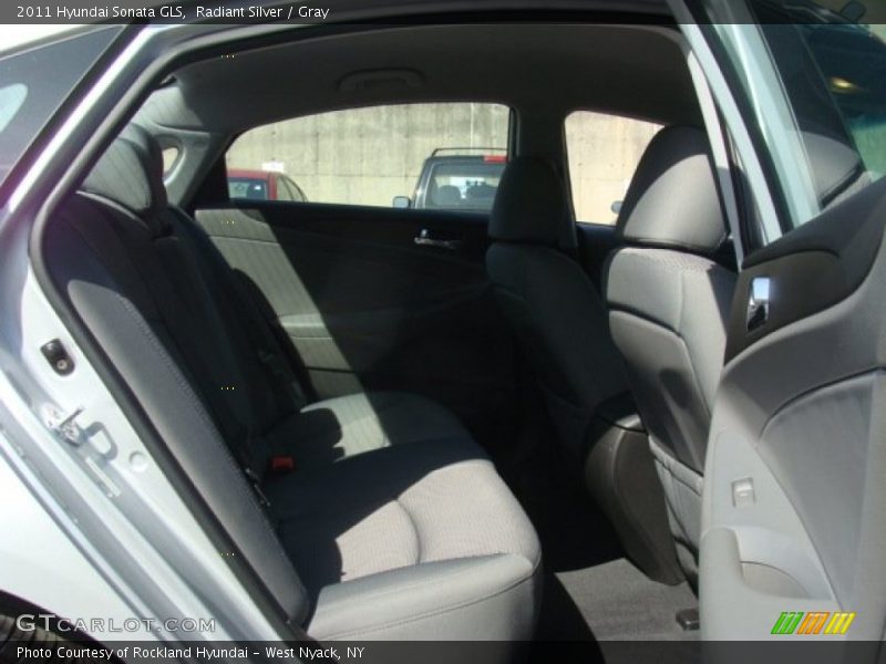 Radiant Silver / Gray 2011 Hyundai Sonata GLS