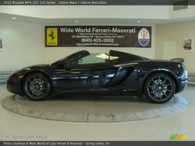  2013 MP4-12C 12C Spider Carbon Black