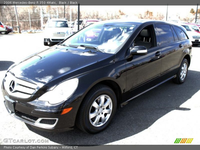 Black / Black 2006 Mercedes-Benz R 350 4Matic