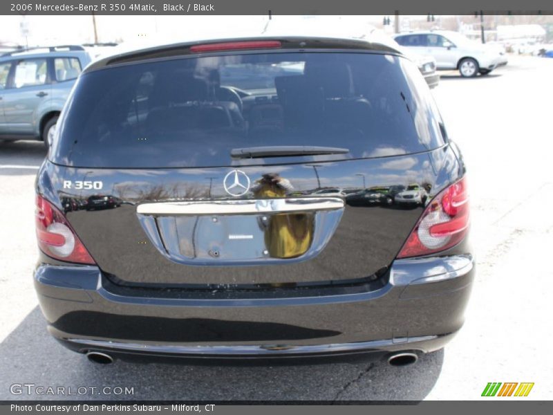 Black / Black 2006 Mercedes-Benz R 350 4Matic
