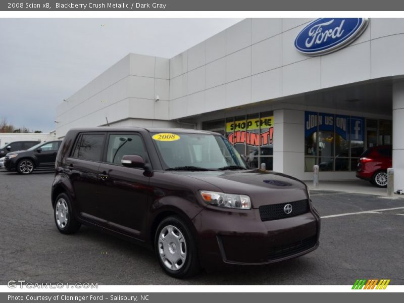 Blackberry Crush Metallic / Dark Gray 2008 Scion xB
