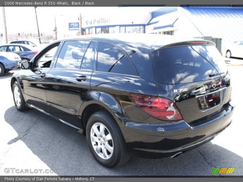 Black / Black 2006 Mercedes-Benz R 350 4Matic