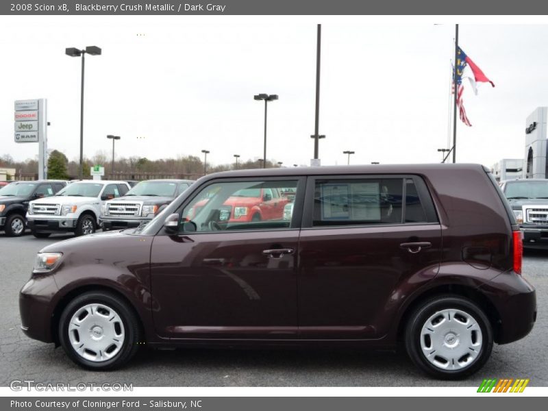 Blackberry Crush Metallic / Dark Gray 2008 Scion xB