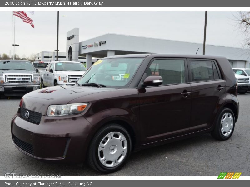 Blackberry Crush Metallic / Dark Gray 2008 Scion xB