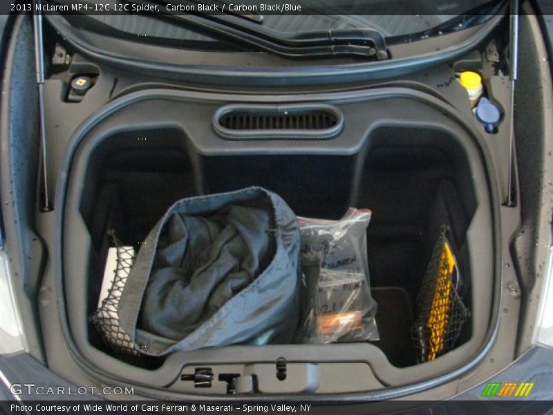  2013 MP4-12C 12C Spider Trunk