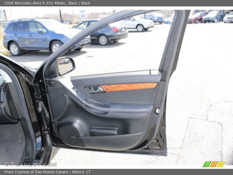 Black / Black 2006 Mercedes-Benz R 350 4Matic