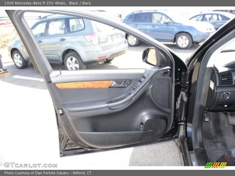 Black / Black 2006 Mercedes-Benz R 350 4Matic