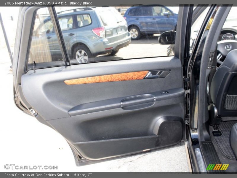Black / Black 2006 Mercedes-Benz R 350 4Matic