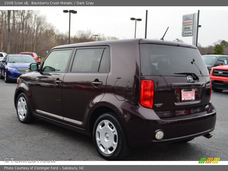 Blackberry Crush Metallic / Dark Gray 2008 Scion xB