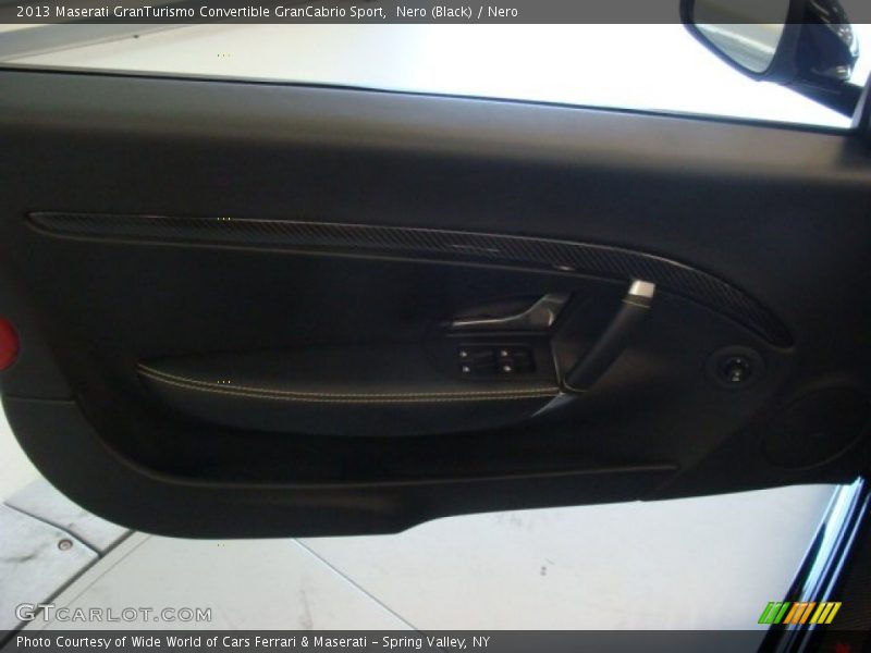 Nero (Black) / Nero 2013 Maserati GranTurismo Convertible GranCabrio Sport
