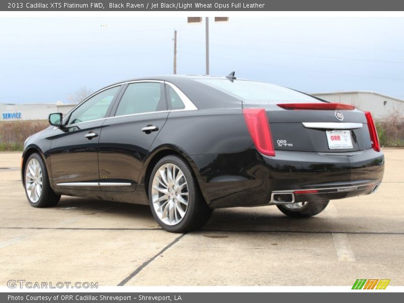 Black Raven / Jet Black/Light Wheat Opus Full Leather 2013 Cadillac XTS Platinum FWD