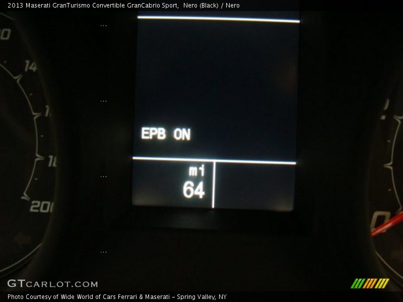 Nero (Black) / Nero 2013 Maserati GranTurismo Convertible GranCabrio Sport