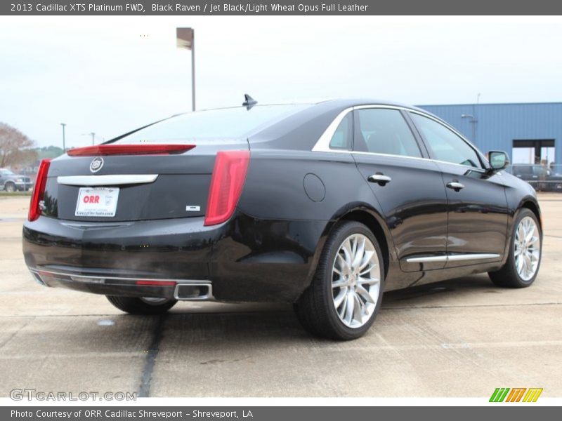 Black Raven / Jet Black/Light Wheat Opus Full Leather 2013 Cadillac XTS Platinum FWD