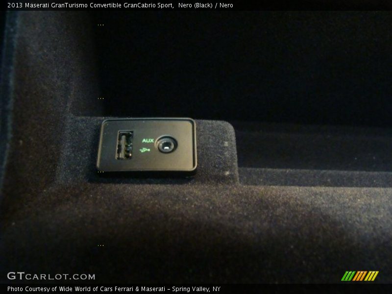 Nero (Black) / Nero 2013 Maserati GranTurismo Convertible GranCabrio Sport