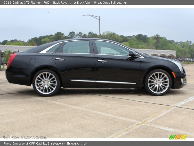 Black Raven / Jet Black/Light Wheat Opus Full Leather 2013 Cadillac XTS Platinum FWD