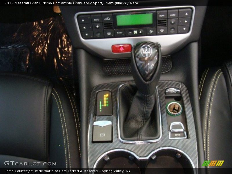 Nero (Black) / Nero 2013 Maserati GranTurismo Convertible GranCabrio Sport