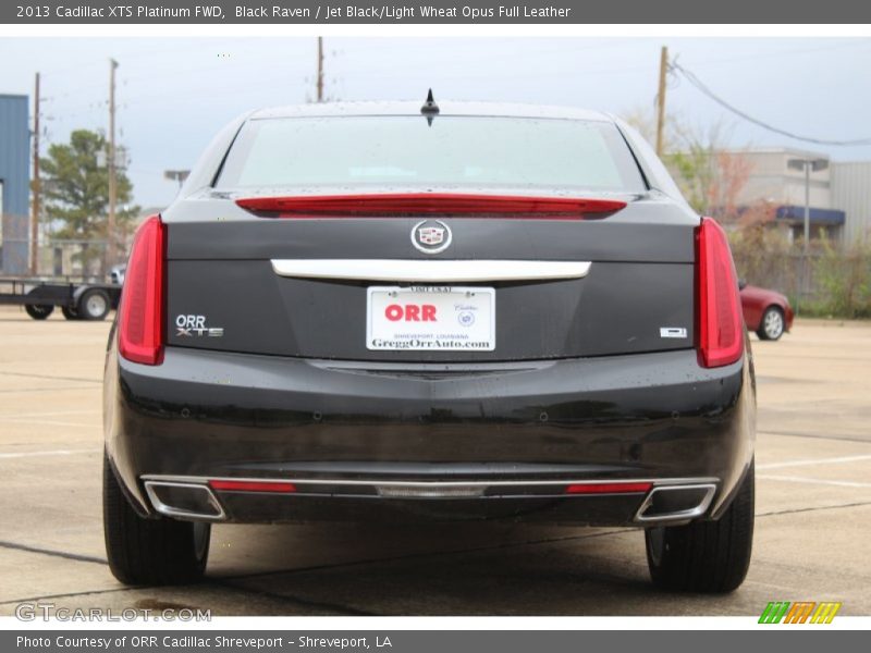 Black Raven / Jet Black/Light Wheat Opus Full Leather 2013 Cadillac XTS Platinum FWD