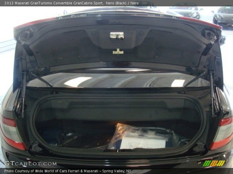 Nero (Black) / Nero 2013 Maserati GranTurismo Convertible GranCabrio Sport
