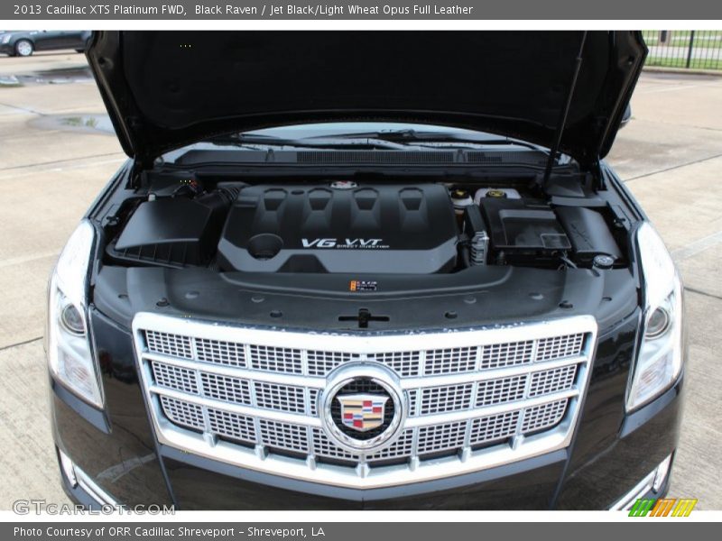 Black Raven / Jet Black/Light Wheat Opus Full Leather 2013 Cadillac XTS Platinum FWD