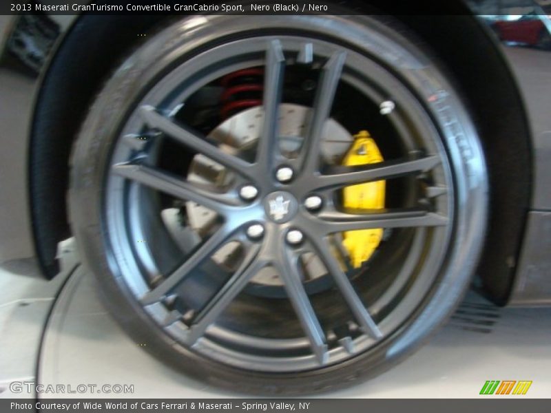 Nero (Black) / Nero 2013 Maserati GranTurismo Convertible GranCabrio Sport