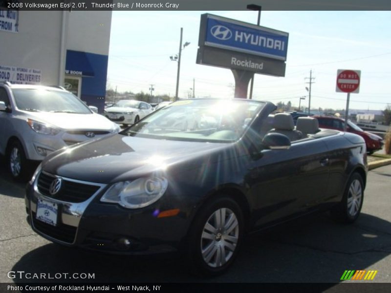 Thunder Blue / Moonrock Gray 2008 Volkswagen Eos 2.0T