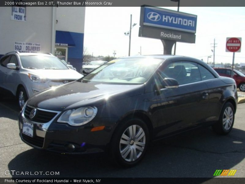 Thunder Blue / Moonrock Gray 2008 Volkswagen Eos 2.0T