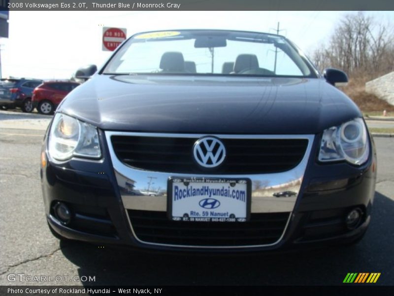 Thunder Blue / Moonrock Gray 2008 Volkswagen Eos 2.0T