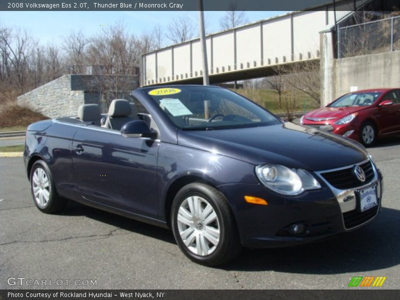 Thunder Blue / Moonrock Gray 2008 Volkswagen Eos 2.0T