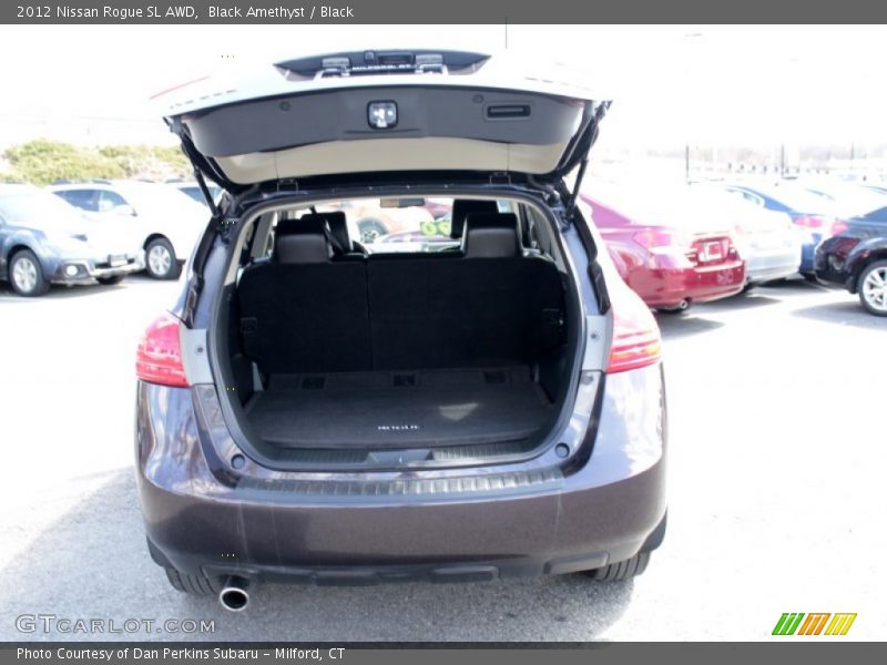 Black Amethyst / Black 2012 Nissan Rogue SL AWD