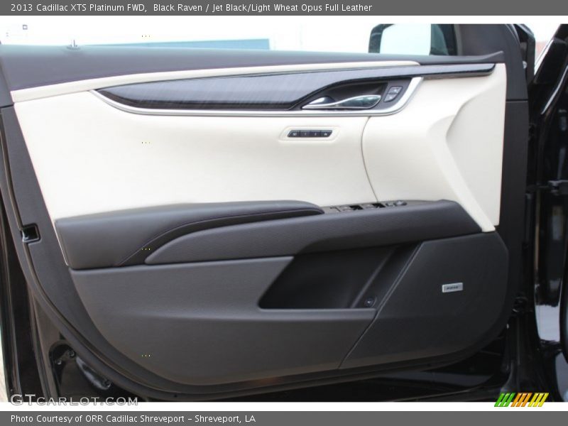 Black Raven / Jet Black/Light Wheat Opus Full Leather 2013 Cadillac XTS Platinum FWD