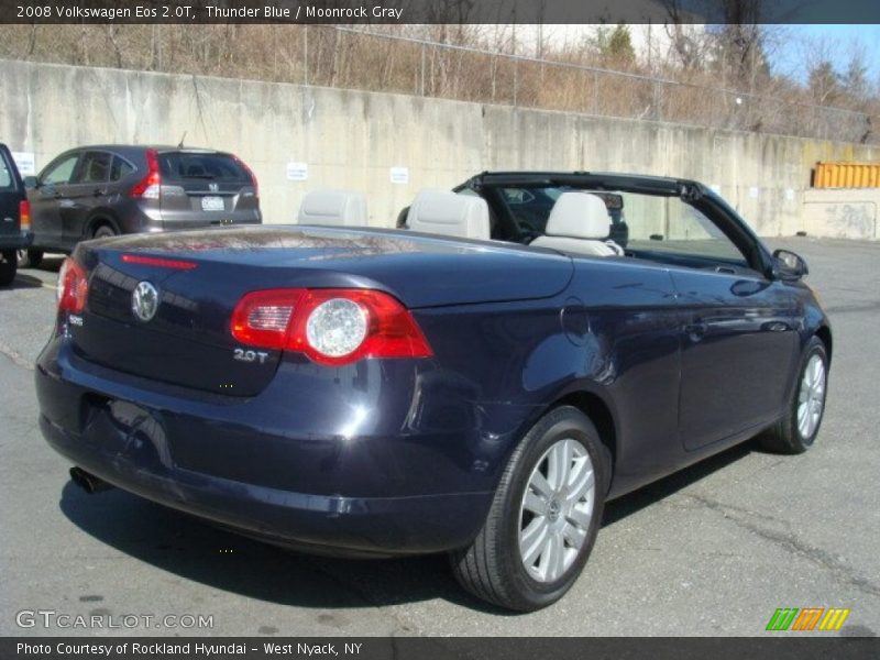 Thunder Blue / Moonrock Gray 2008 Volkswagen Eos 2.0T