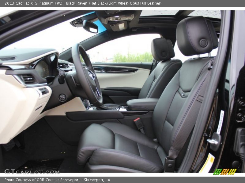  2013 XTS Platinum FWD Jet Black/Light Wheat Opus Full Leather Interior
