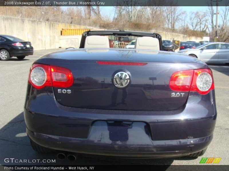 Thunder Blue / Moonrock Gray 2008 Volkswagen Eos 2.0T