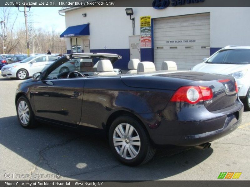 Thunder Blue / Moonrock Gray 2008 Volkswagen Eos 2.0T