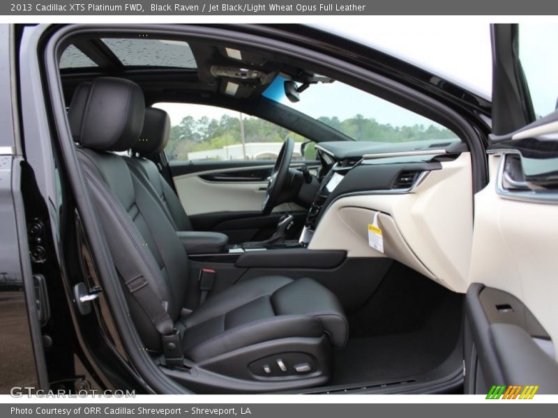 Black Raven / Jet Black/Light Wheat Opus Full Leather 2013 Cadillac XTS Platinum FWD