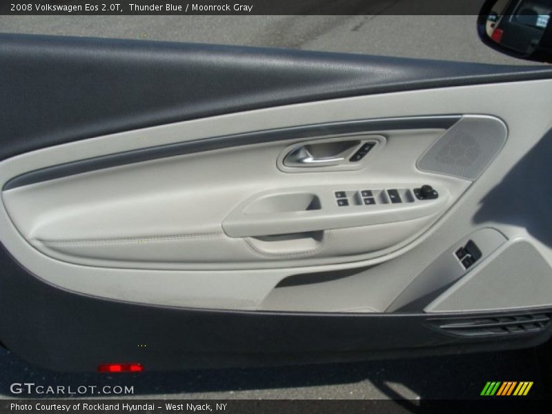 Thunder Blue / Moonrock Gray 2008 Volkswagen Eos 2.0T