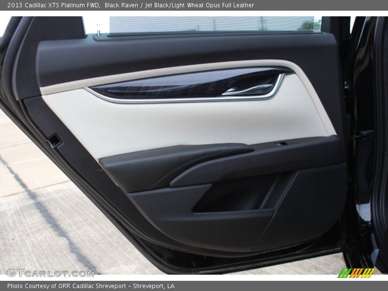 Black Raven / Jet Black/Light Wheat Opus Full Leather 2013 Cadillac XTS Platinum FWD