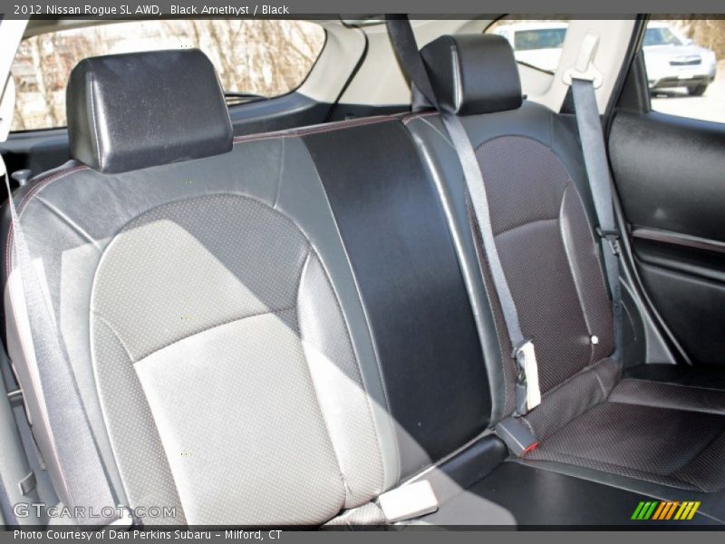 Black Amethyst / Black 2012 Nissan Rogue SL AWD