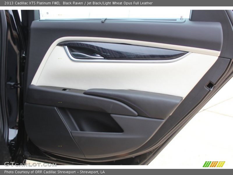 Black Raven / Jet Black/Light Wheat Opus Full Leather 2013 Cadillac XTS Platinum FWD
