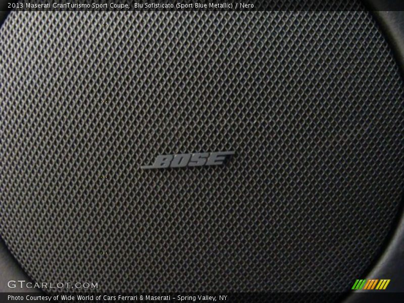 Audio System of 2013 GranTurismo Sport Coupe