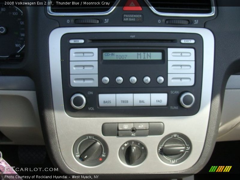 Thunder Blue / Moonrock Gray 2008 Volkswagen Eos 2.0T