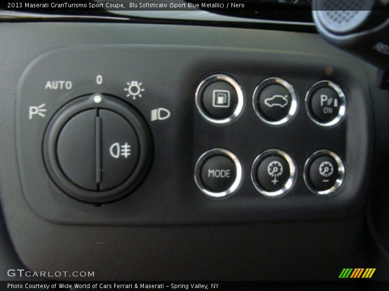 Controls of 2013 GranTurismo Sport Coupe