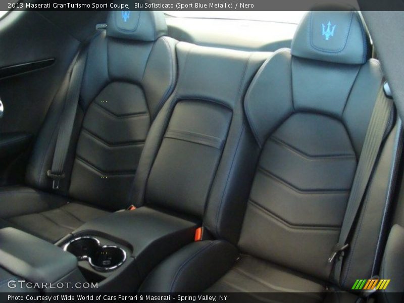 Rear Seat of 2013 GranTurismo Sport Coupe