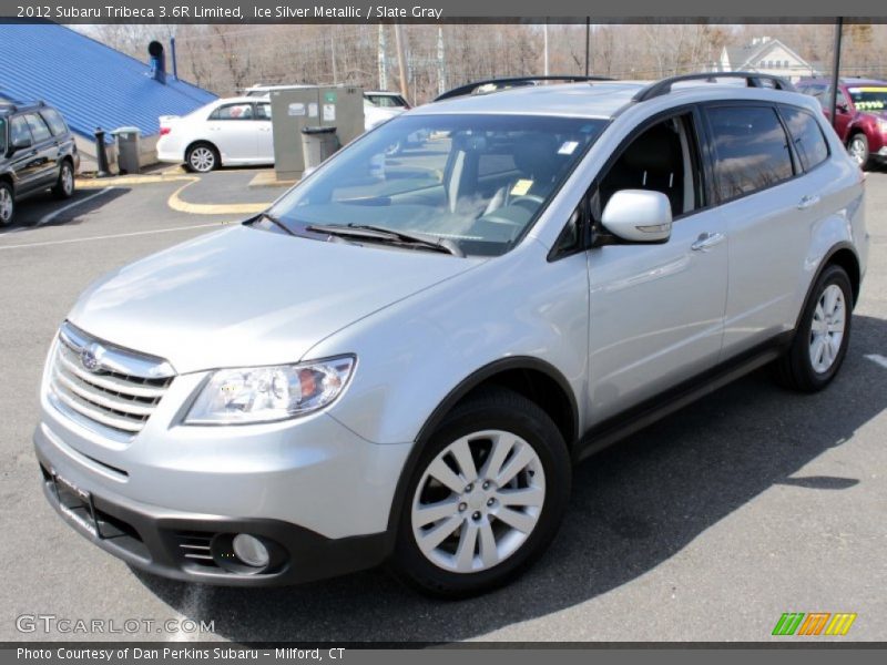 Ice Silver Metallic / Slate Gray 2012 Subaru Tribeca 3.6R Limited