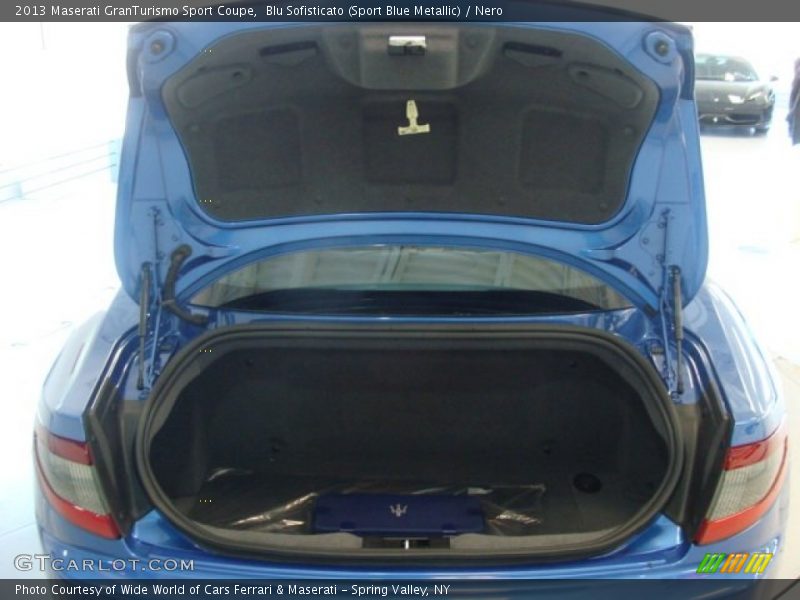  2013 GranTurismo Sport Coupe Trunk