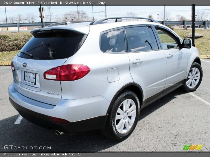 Ice Silver Metallic / Slate Gray 2012 Subaru Tribeca 3.6R Limited