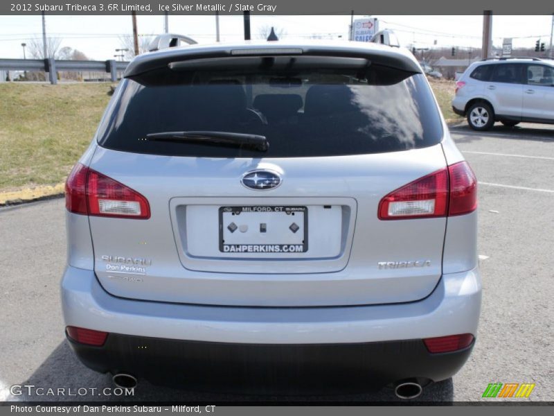 Ice Silver Metallic / Slate Gray 2012 Subaru Tribeca 3.6R Limited