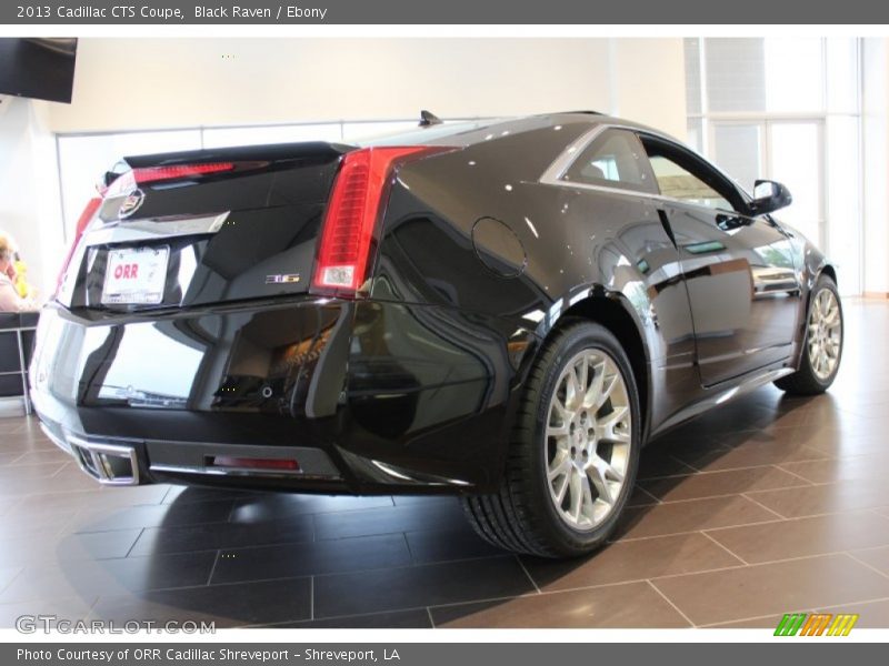 Black Raven / Ebony 2013 Cadillac CTS Coupe