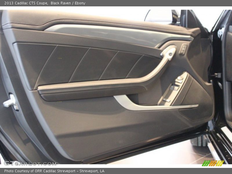 Black Raven / Ebony 2013 Cadillac CTS Coupe