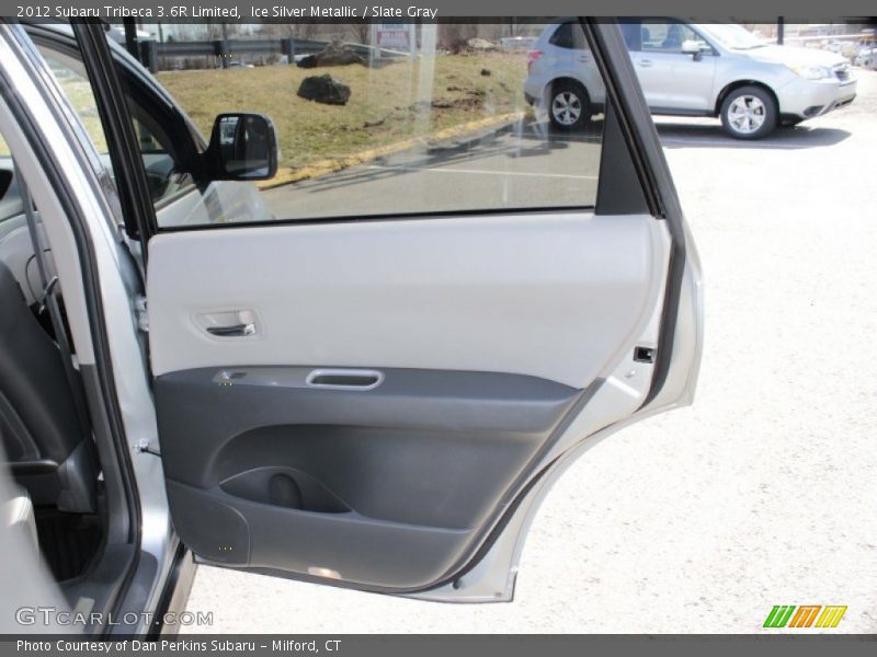 Ice Silver Metallic / Slate Gray 2012 Subaru Tribeca 3.6R Limited